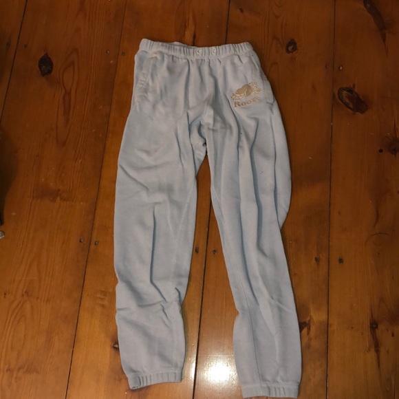 Powder Blue Roots Sweatpants - Picture 1 of 4